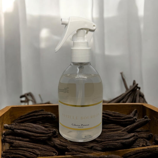 Spray maison & textile - Collection Platinium "Vanille Bourbon"