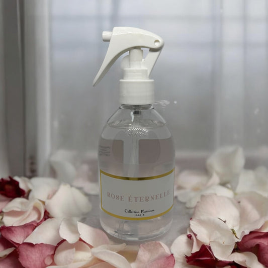 Spray maison & textile - Collection Platinium "Rose Eternelle"