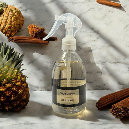 Spray maison & textile - Parfums de niche "oud madawi"